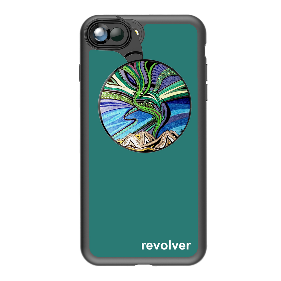 iPhone 7 Plus / 8 Plus Revolver M Series Lens Kit - Aurora Borealis