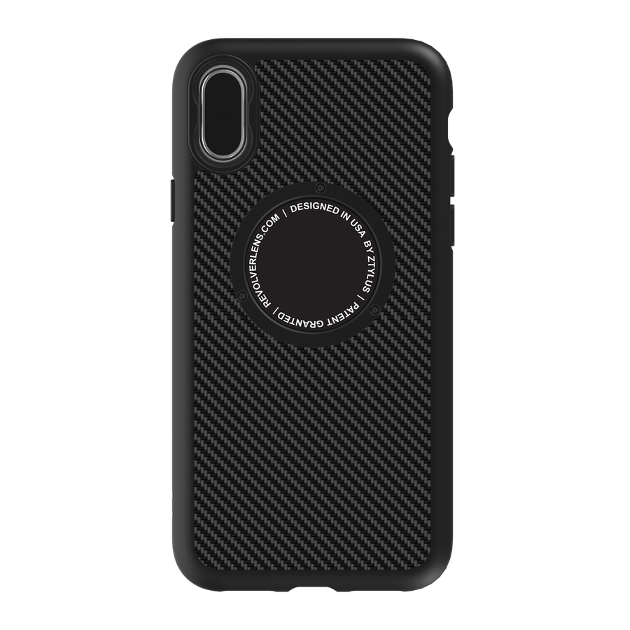 Revolver M Series Case - Black Carbon Fiber