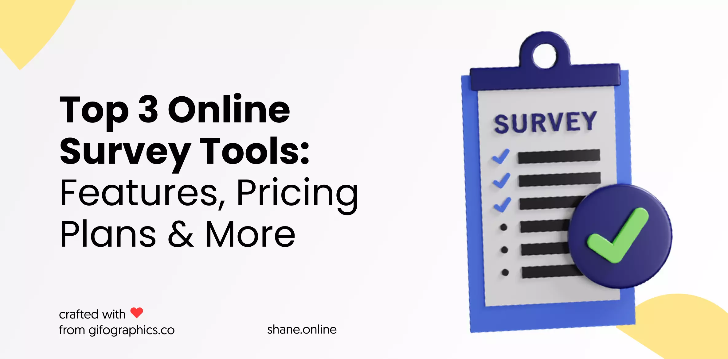 Top 3 Online Survey Tools_ Features, Pricing Plans & More