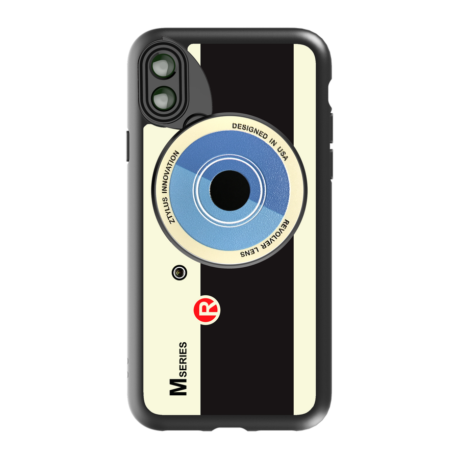 iPhone X / XS Revolver M Series Lens Kit - Retro Camera