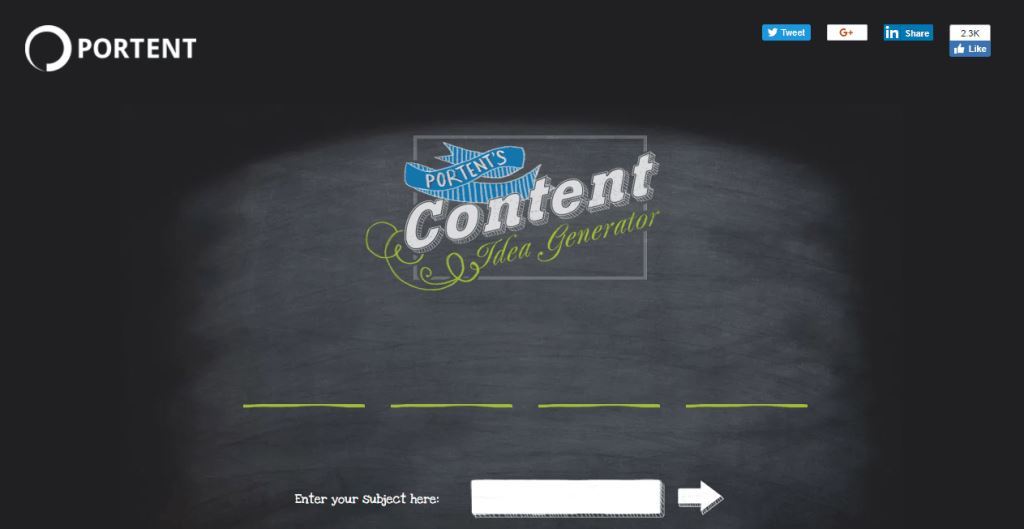 content-marketing-platform-portent-content-idea-generator