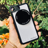 iPhone 7 Plus / 8 Plus Revolver M Series Lens Kit - Carbon Fiber (White)