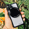 iPhone X / XS Revolver M Series Lens Kit - Carbon Fiber (White)