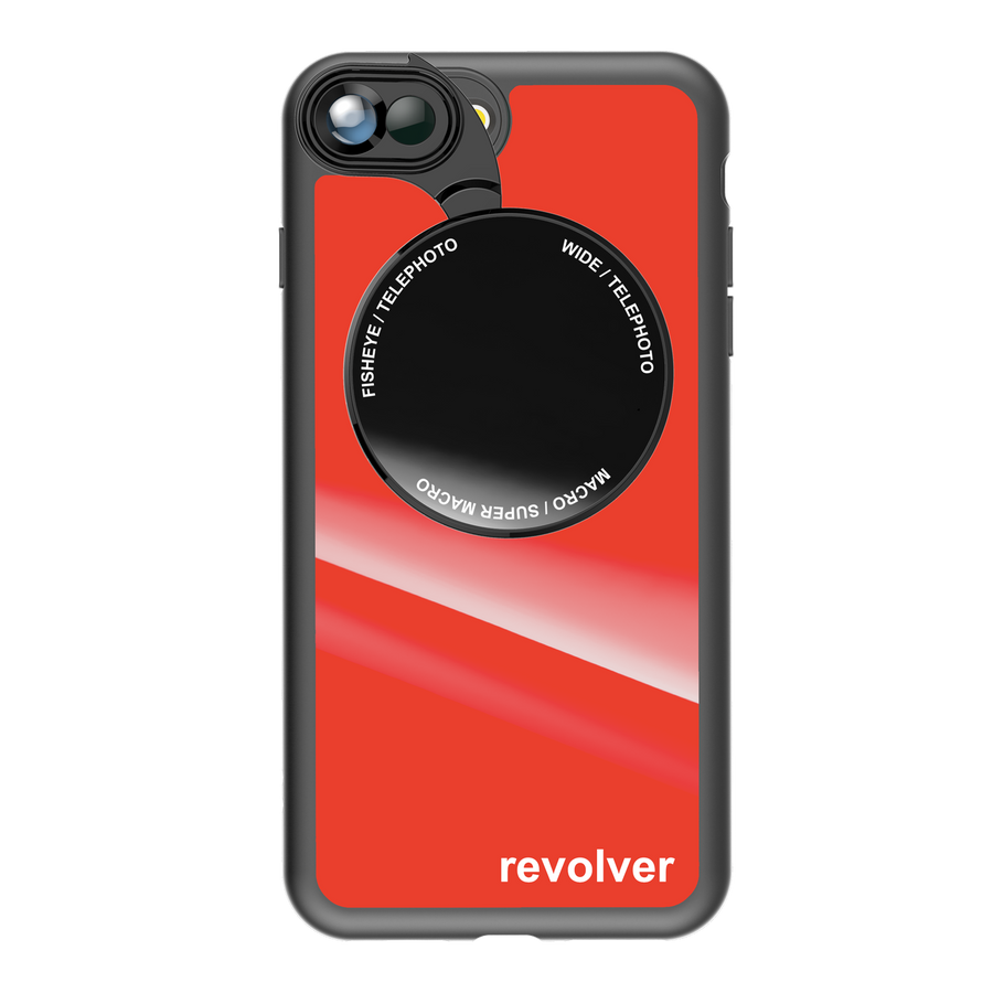 iPhone 7 Plus / 8 Plus Revolver M Series Lens Kit - Gloss Red