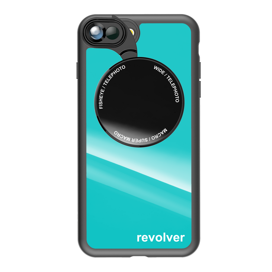 iPhone 7 Plus / 8 Plus Revolver M Series Lens Kit - Gloss Teal