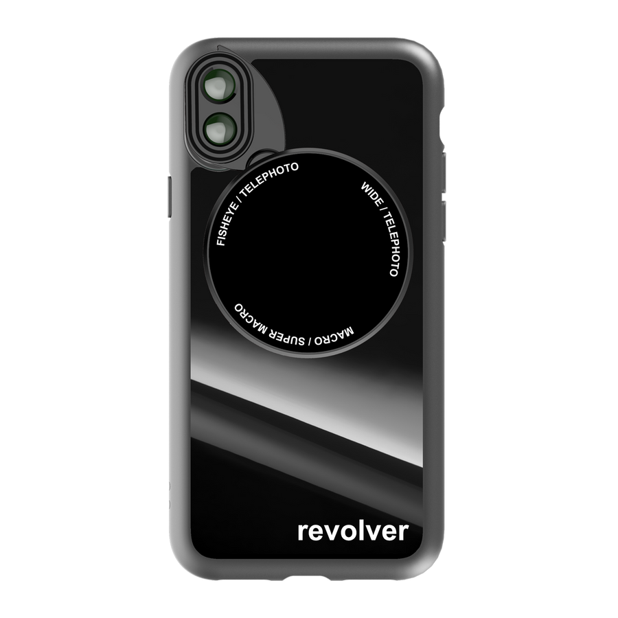 iPhone X / XS Revolver M Series Lens Kit - Gloss Black