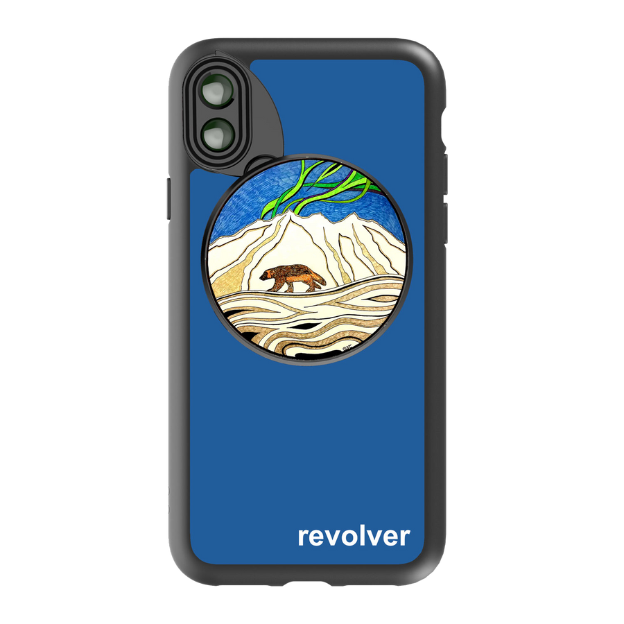 iPhone X / XS Revolver M Series Lens Kit - Wolverine Blue