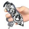 Stinger Personal Safety Alarm Emergency Tool: Siren Alarm, Seat Belt Cutter, Glass Breaker (Camouflage Black)