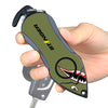 Stinger Personal Safety Alarm Emergency Tool: Siren Alarm, Seat Belt Cutter, Glass Breaker (Shark)