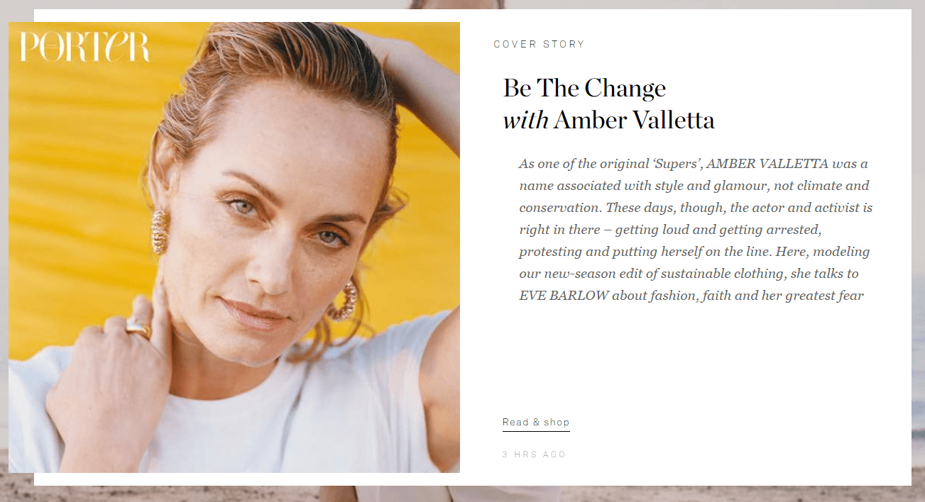 net a porter2 ecommerce content marketing examples