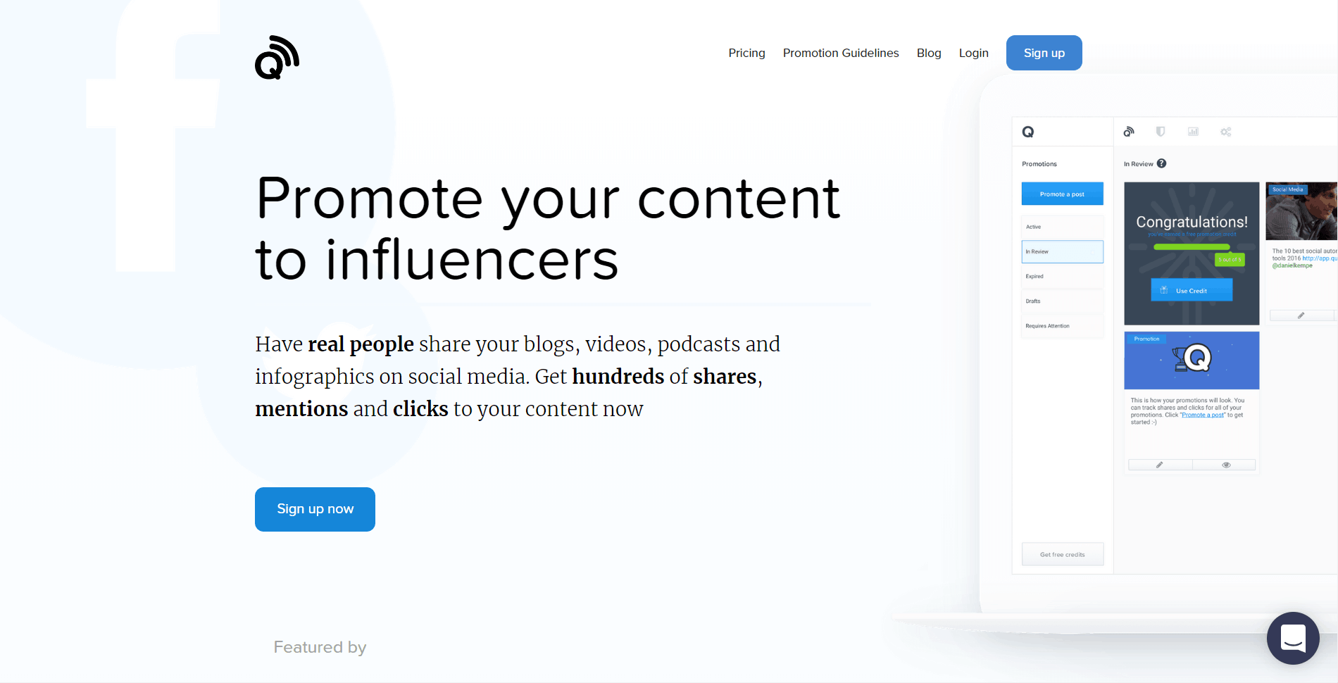 quuupromote content promotion platforms and tools