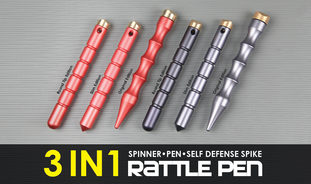 EDC: PATTLE PEN - 3 IN 1 SELF-DEFENSE TOOL