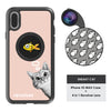 iPhone Xs Max Revolver M Series Lens Kit - Sneaky Cat