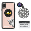 iPhone X / XS Revolver M Series Lens Kit - Sneaky Cat