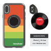 iPhone X / XS Revolver M Series Lens Kit - Rainbow Stripes