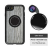 iPhone 7 / 8 / SE 2020 Revolver M Series Lens Kit - Grey Wood Pattern