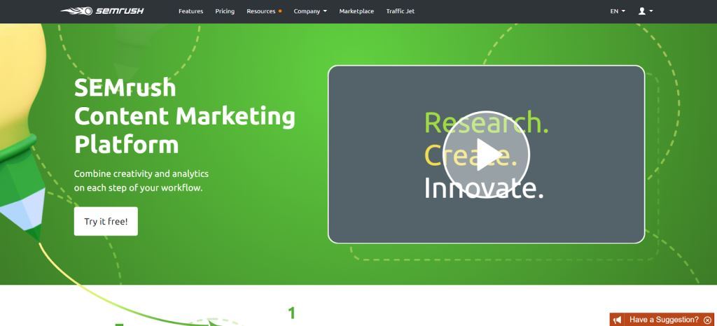 semrush-content-marketing-platform