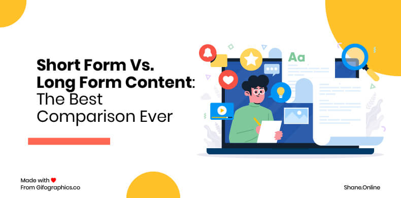 short form vs. long form content: the best comparison ever