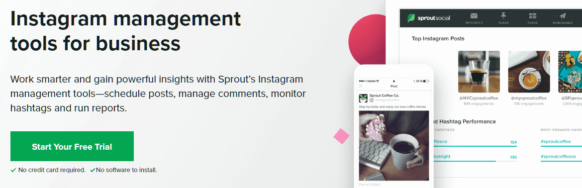 sprout social instagram marketing tools