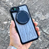 iPhone 7 Plus / 8 Plus Revolver M Series Lens Kit - Grey Wood Pattern