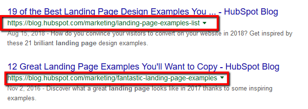 write descriptive urls on page seo factors